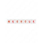 Alkohol tabulka - Dámské tričko - Apple green XXL