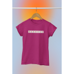 Alkohol tabulka - Dámské tričko - Fuchsia L
