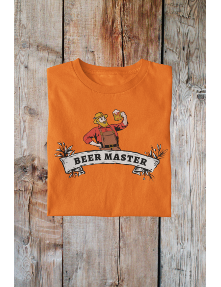Beer master - Dámské tričko - Oranžová M