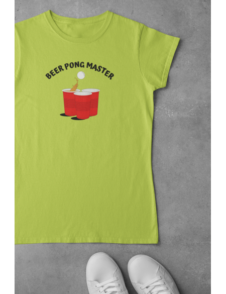 Beer pong - Dámské tričko - Apple green