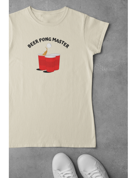 Beer pong - Dámské tričko - Natural L