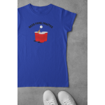 Beer pong - Dámské tričko - Modrá S