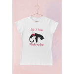 Cat and wine - Dámské tričko - Bílá XL