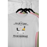 Co je v lihu - Dámské tričko - Ash XL
