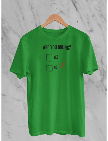 Are you drunk - Tričko pánské - zelená L