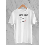 Are you drunk - Tričko pánské - bílá XL