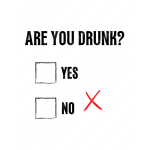 Are you drunk - Tričko pánské - oranžová M