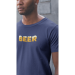 Beer - Tričko pánské - tmavě modrá M