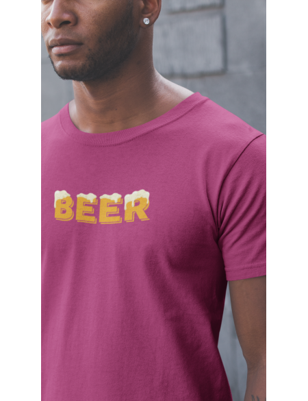 Beer - Tričko pánské - fuchsia L