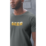 Beer - Tričko pánské - tmavě šedá L