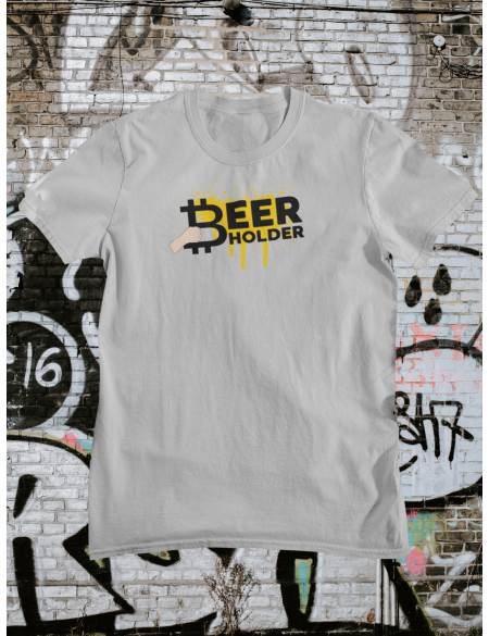 Beer holder - Tričko pánské - ash XXL