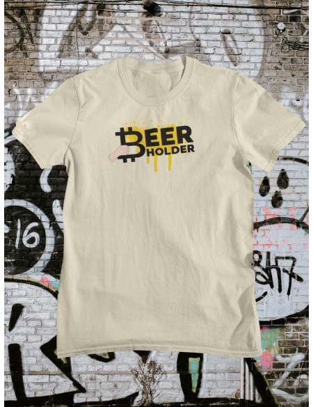 Beer holder - Tričko pánské - natural XL