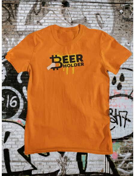 Beer holder - Tričko pánské - oranžová XL