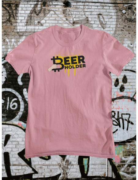Beer holder - Tričko pánské - růžová S