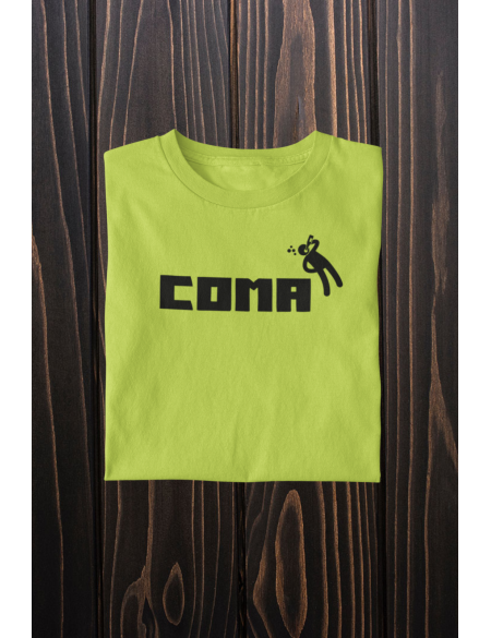 COMA - dámské tričko - Apple green XXL