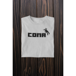 COMA - dámské tričko - Světle šedá XL