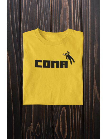 COMA - dámské tričko - Žlutá S