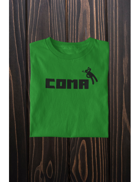 COMA - dámské tričko - Zelená XL