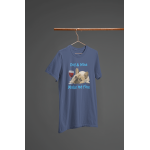Dog and wine - Dásmké tričko - Denim M