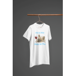 Dog and wine - Dásmké tričko - Bílá XL