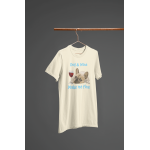 Dog and wine - Dásmké tričko - Natural XL
