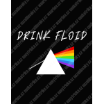 Drink floid - Dámské tričko - Černá S