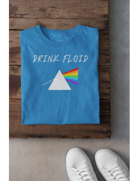 Drink floid - Dámské tričko - Modrá Aqua XXL