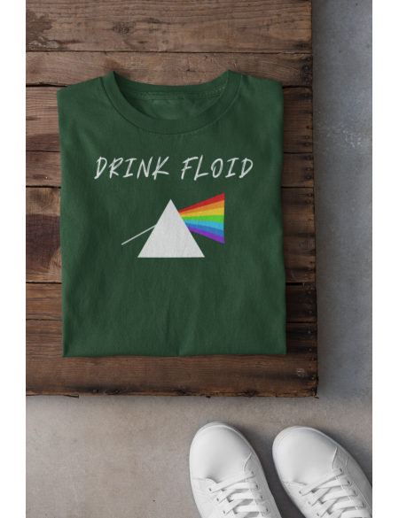 Drink floid - Dámské tričko - Tmavě zelená M
