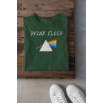 Drink floid - Dámské tričko - Tmavě zelená L