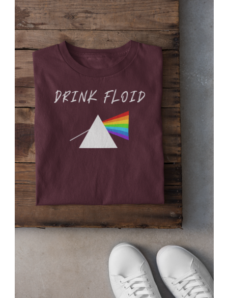 Drink floid - Dámské tričko - Vínová XL