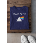 Drink floid - Dámské tričko - Tmavě modrá XXL
