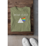 Drink floid - Dámské tričko - Khaki M