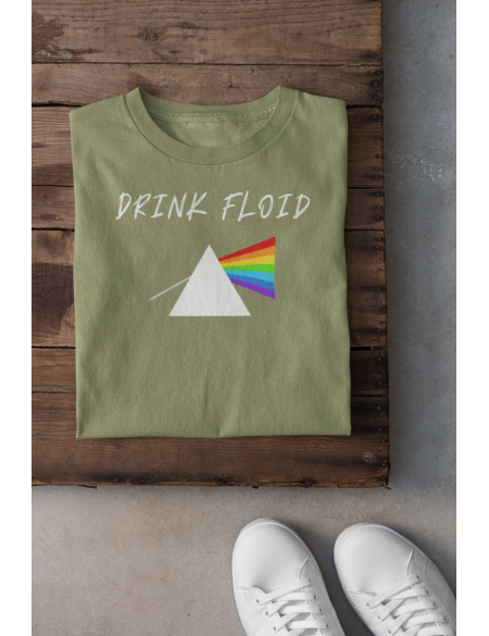 Drink floid - Dámské tričko - Khaki M