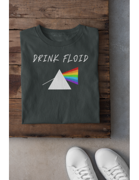 Drink floid - Dámské tričko - Tmavě šedá L