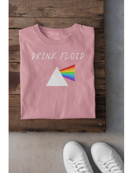 Drink floid - Dámské tričko - Růžová XXL