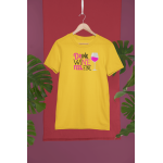 Drink wine - Dámské tričko - Žlutá XXL