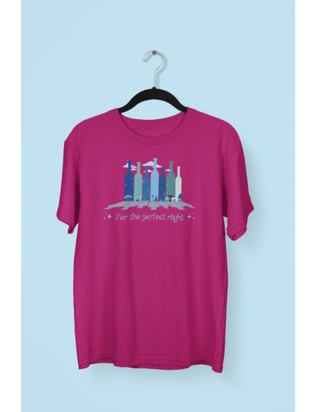 For the perfect night - Dámské tričko - Fuchsia S