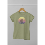Kruh chmel - Dámské tričko - Khaki XL