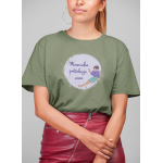Maminka potřebuje víno - Dámské tričko - Khaki XXL