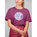 Maminka potřebuje víno - Dámské tričko - Fuchsia L