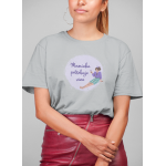 Maminka potřebuje víno - Dámské tričko - Světle šedá XL