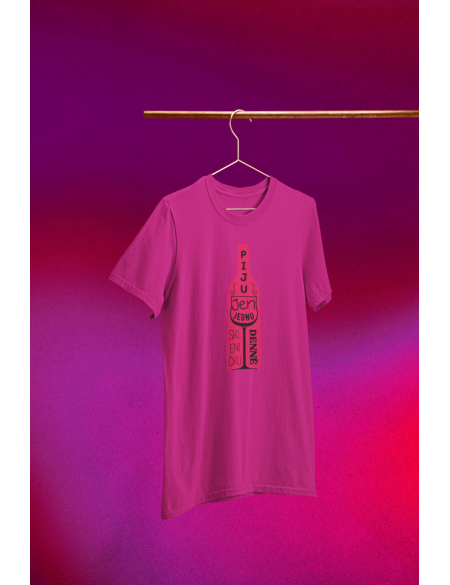 Piju jen jednu sklenku denně - Dámské tričko - Fuchsia S