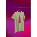 Piju jen jednu sklenku denně - Dámské tričko - Khaki XL