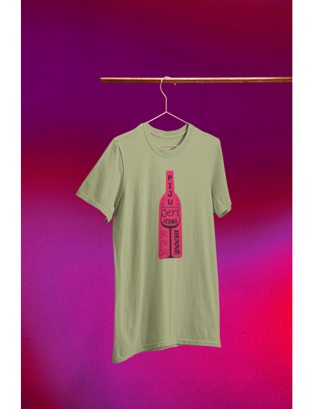 Piju jen jednu sklenku denně - Dámské tričko - Khaki XL