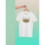 Pivo chmel - Dámské tričko - Bílá XL