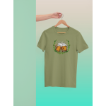 Pivo chmel - Dámské tričko - Khaki XXL