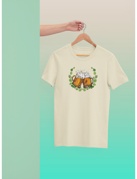 Pivo chmel - Dámské tričko - Natural M