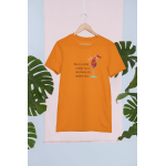 Život je příliš krátký - Dámské tričko - Oranžová L