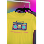 Cool people don't dance - Dámské tričko - Žlutá XXL