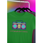 Cool people don't dance - Dámské tričko - Zelená XL
